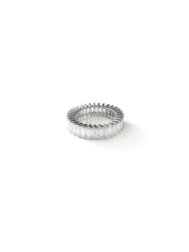 Acquista ora anello baguette luminosa su elefantebianco.jewelry