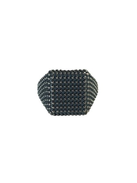 Acquista ora anello quadrato puntinato su elefantebianco.jewelry