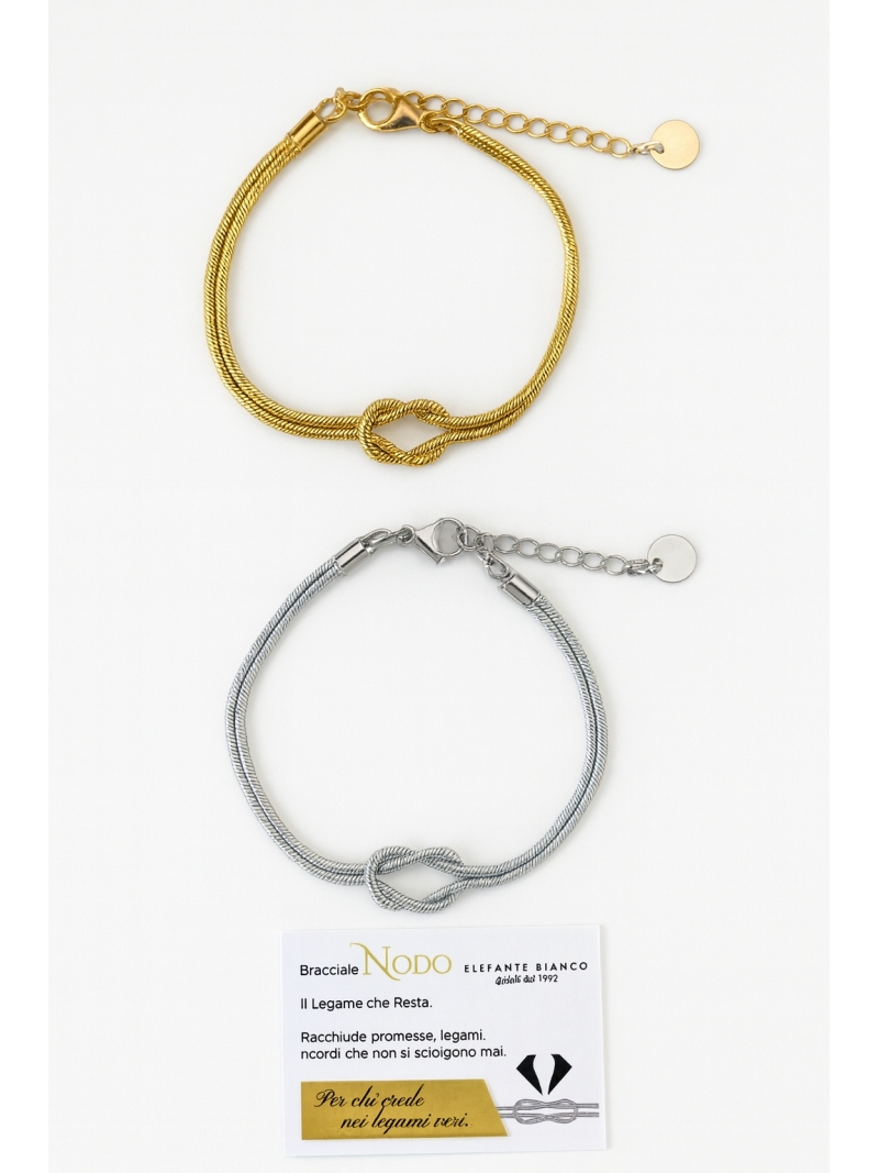 Acquista ora Bracciale nodo su elefantebianco.jewelry