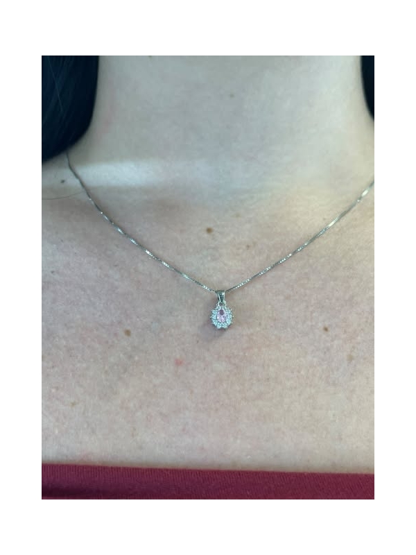 Acquista ora collana mini kate rodio (rosa) su elefantebianco.jewelry