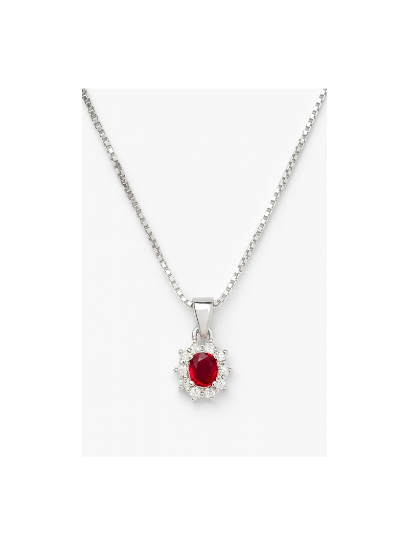 Acquista ora collana mini kate rodio (rossa) su elefantebianco.jewelry