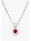 Acquista ora collana mini kate rodio (rossa) su elefantebianco.jewelry