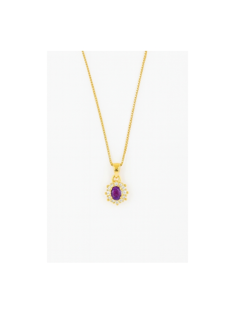 Acquista ora collana mini kate gold (lilla) su elefantebianco.jewelry