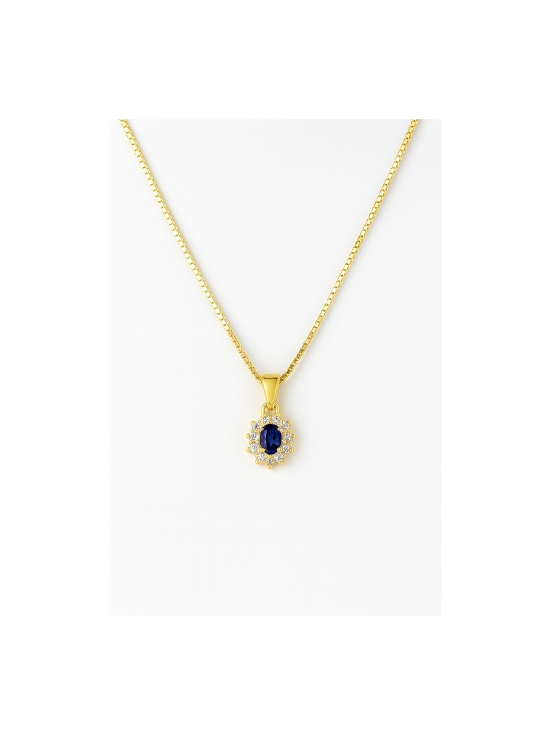 Acquista ora collana mini kate gold (blu) su elefantebianco.jewelry