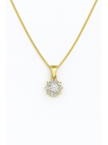 Acquista ora collana mini kate gold (bianca) su elefantebianco.jewelry