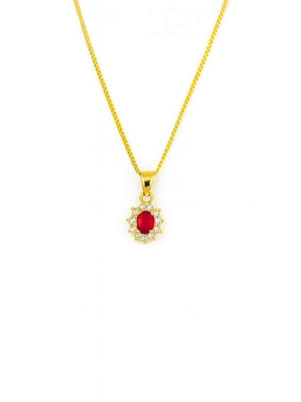 Acquista ora collana mini kate gold (rossa) su elefantebianco.jewelry