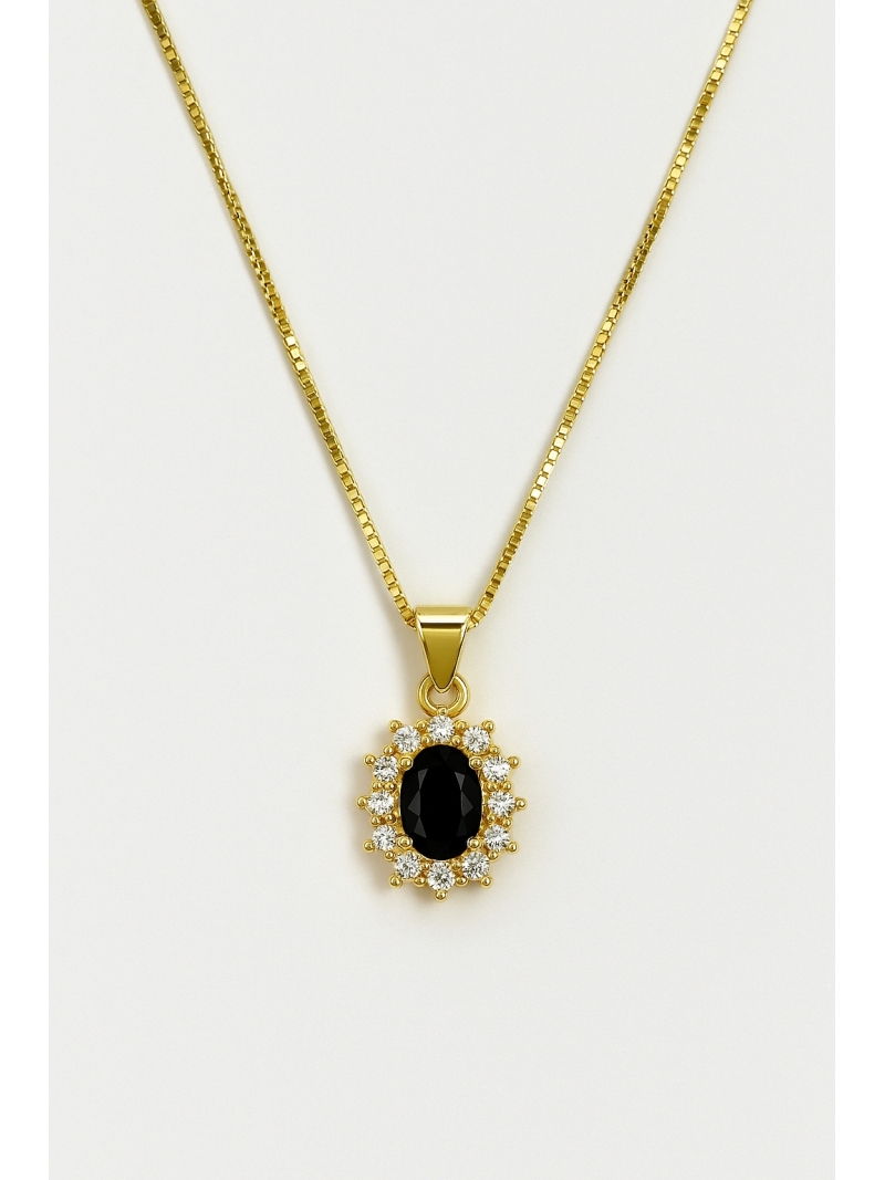 Acquista ora collana mini kate gold (nera) su elefantebianco.jewelry