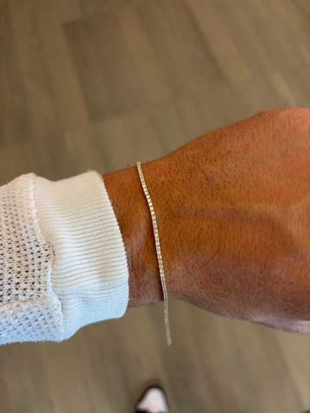 Acquista ora tennis oro 750 giallo su elefantebianco.jewelry 2
