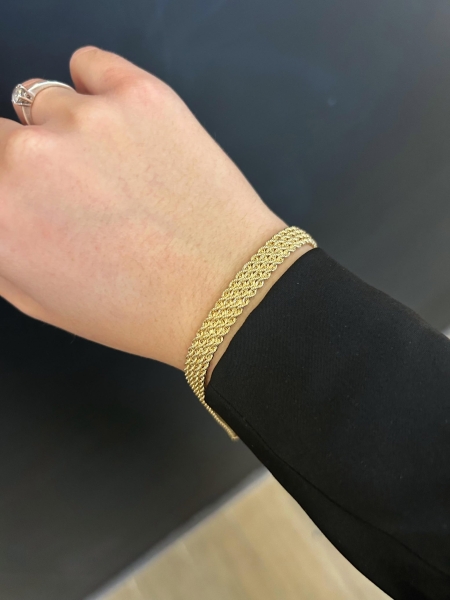 Acquista ora bracciale 3 fili fune oro 750 su elefantebianco.jewelry 2