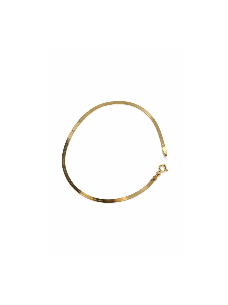 Acquista ora bracciale piatto oro 750 su elefantebianco.jewelry