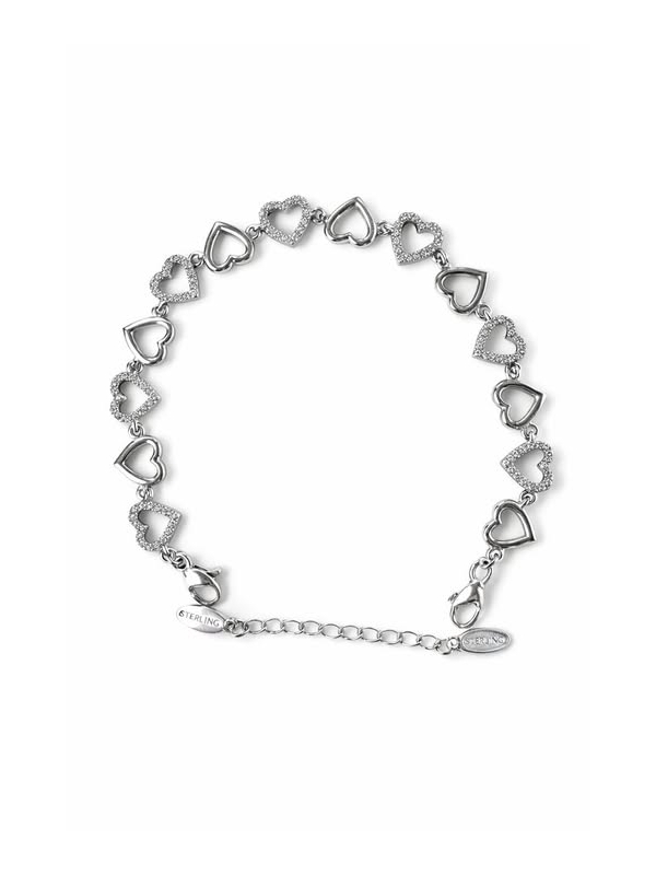 Acquista ora bracciale esplosione di cuori su elefantebianco.jewelry