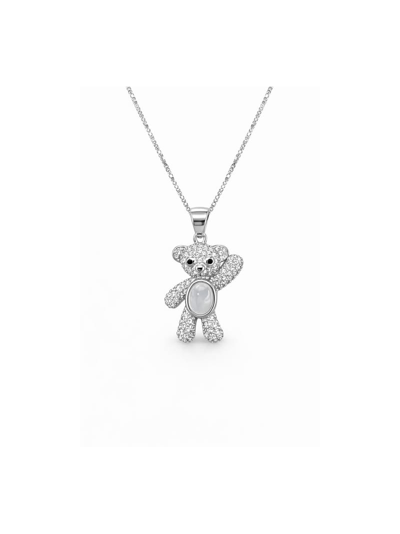 Acquista ora collana orsetto e madreperla su elefantebianco.jewelry