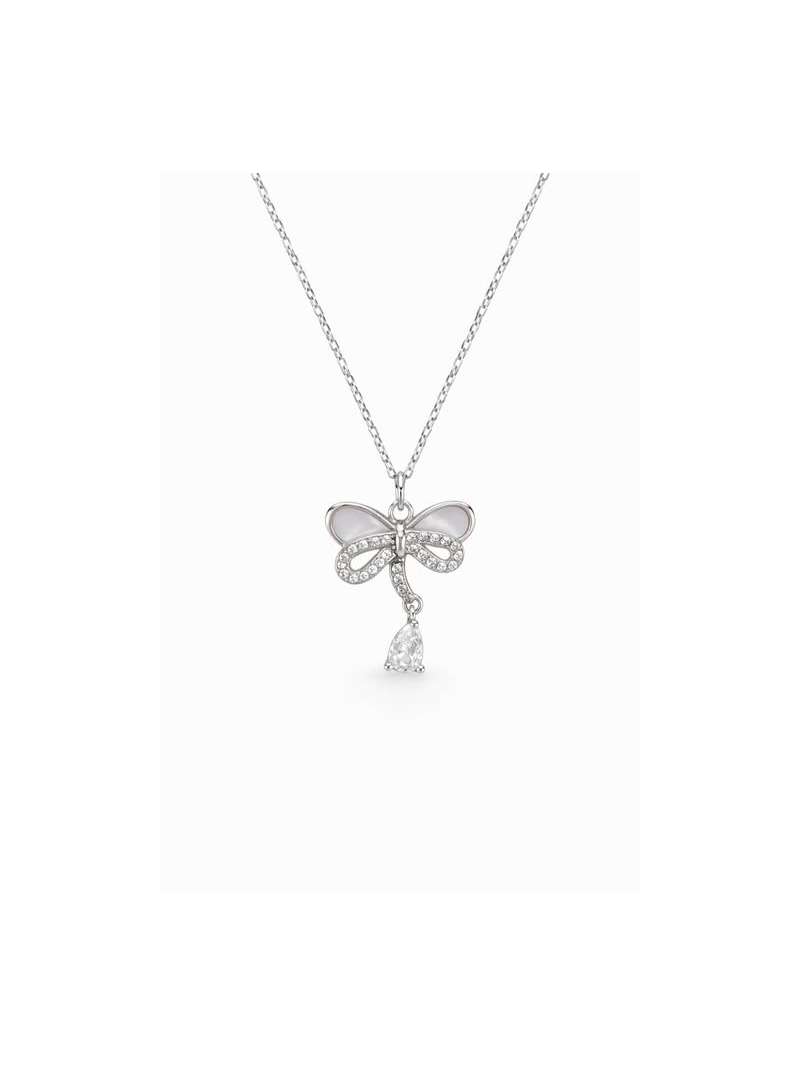 Acquista ora collana fiocco madreperla su elefantebianco.jewelry