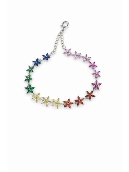 Acquista ora bracciale margherite multicolore su elefantebianco.jewelry