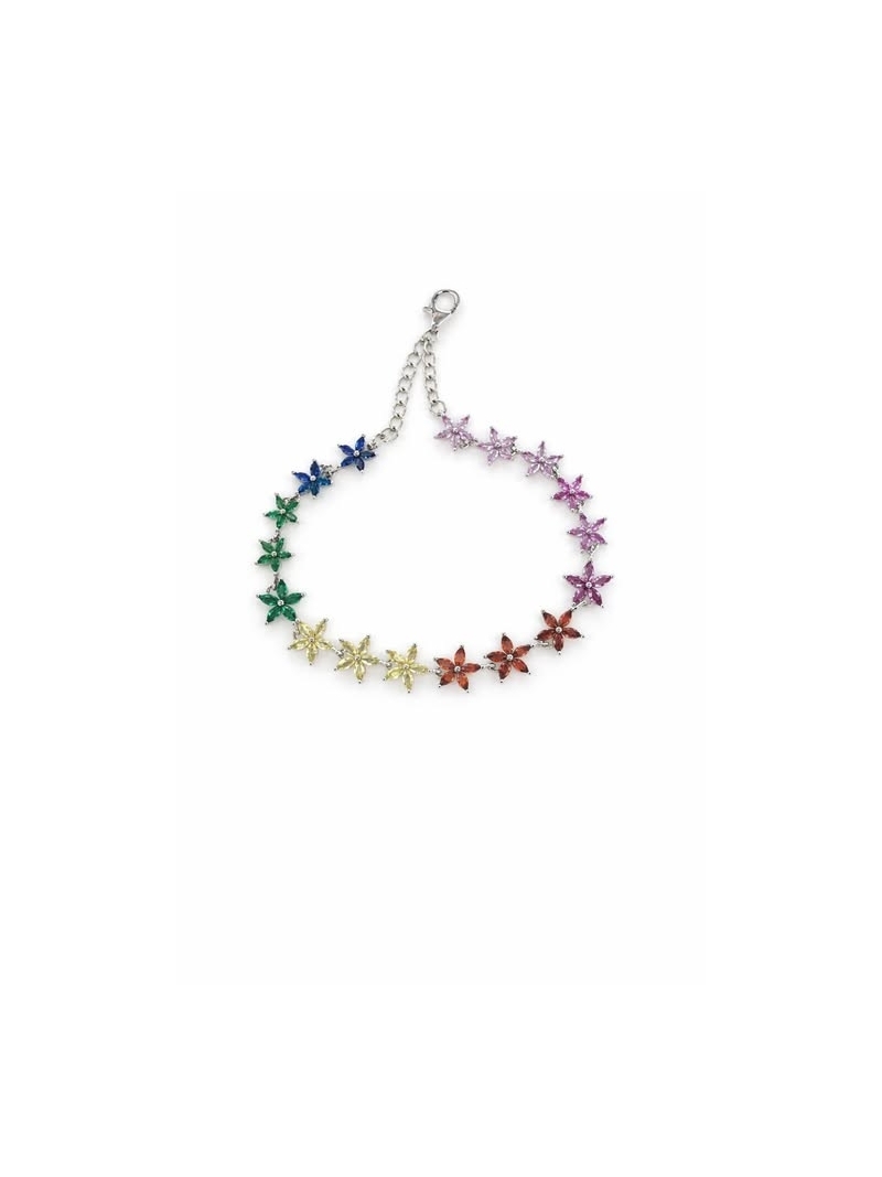 Acquista ora bracciale margherite multicolore su elefantebianco.jewelry
