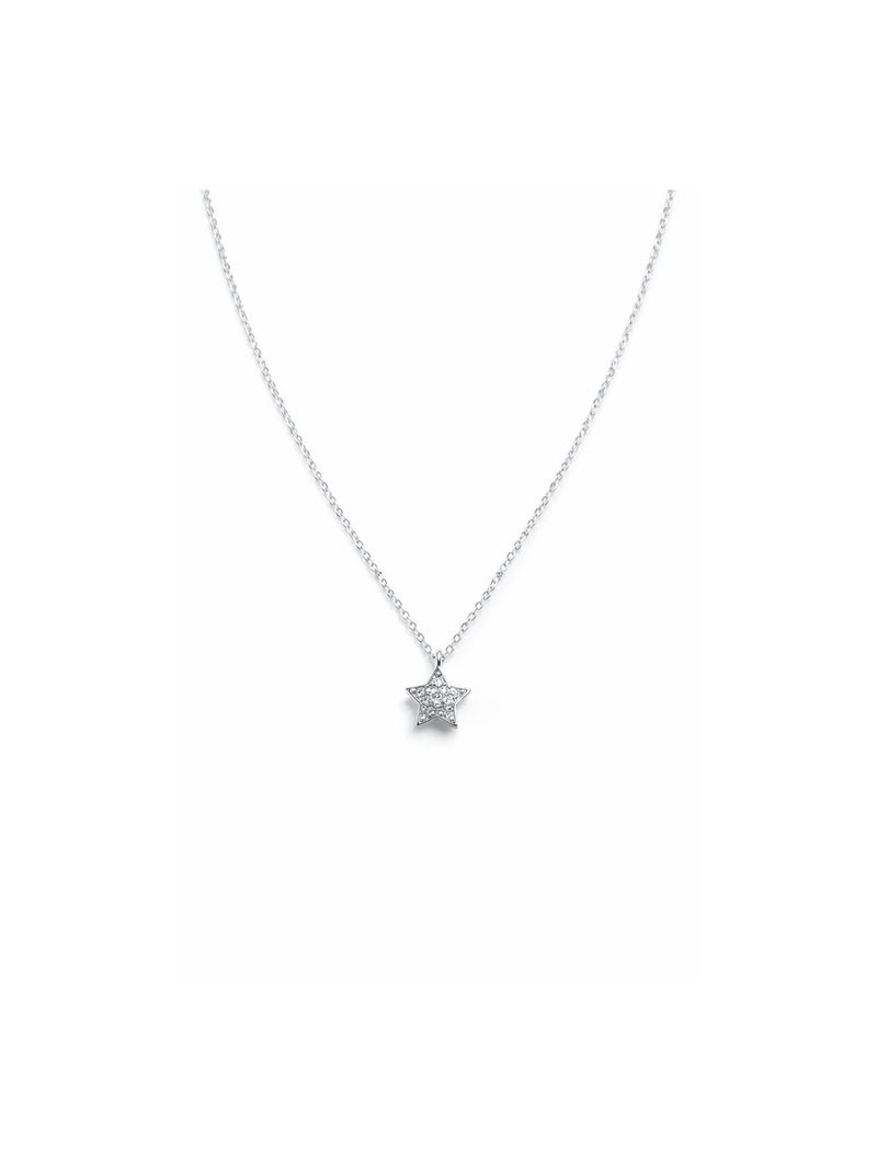 Acquista ora collana stella zirconata su elefantebianco.jewelry