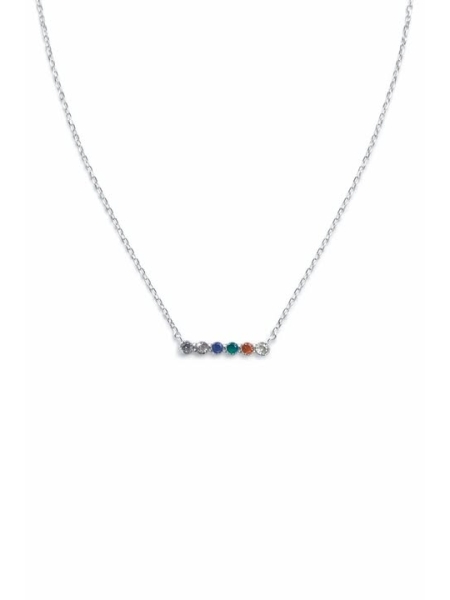 Acquista ora collana con tondini multicolore su elefantebianco.jewelry