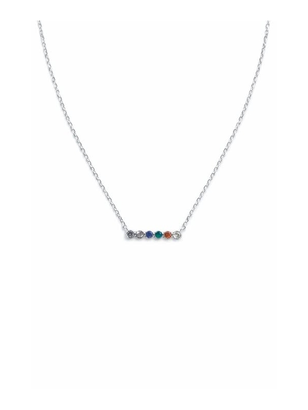 Acquista ora collana con tondini multicolore su elefantebianco.jewelry