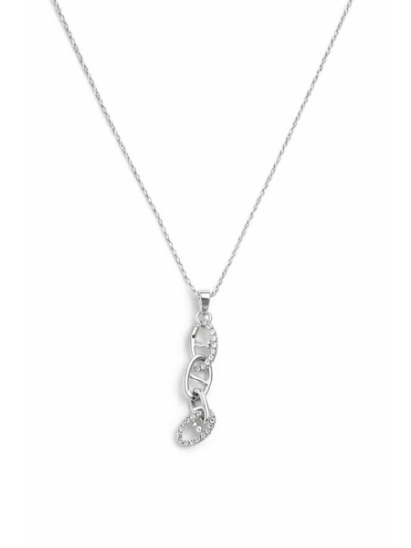 Acquista ora collana tre maglie ovali intrecciate su elefantebianco.jewelry