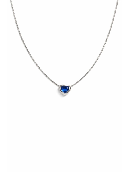 Acquista ora collana cuore incastonato su elefantebianco.jewelry