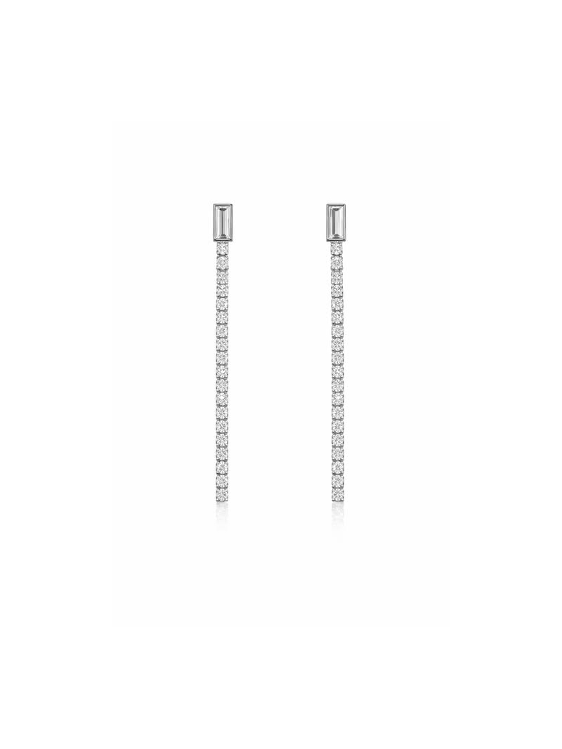 Acquista ora orecchino tennis con baguette su elefantebianco.jewelry