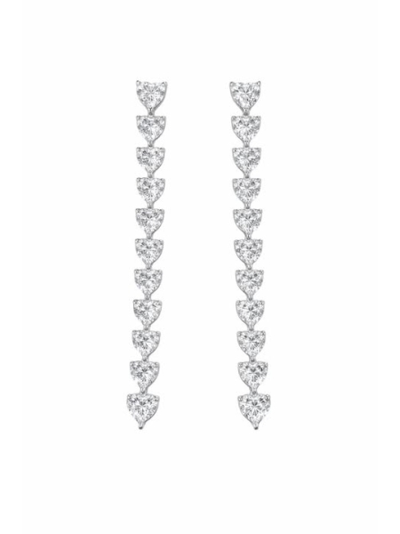 Acquista ora orecchini pendenti tutti cuori su elefantebianco.jewelry