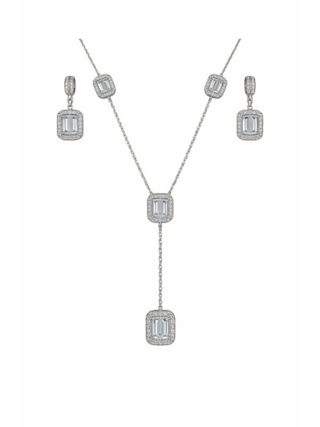 Acquista ora completo rettangolo pendente su elefantebianco.jewelry