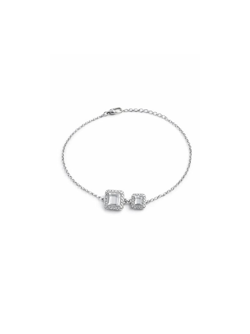 Acquista ora bracciale quadrato baguette su elefantebianco.jewelry