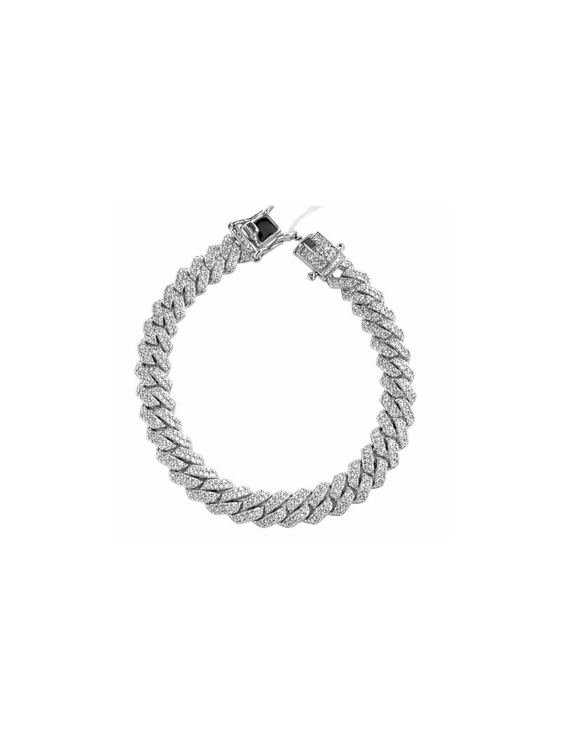 Acquista ora bracciale grumetta zirconata su elefantebianco.jewelry