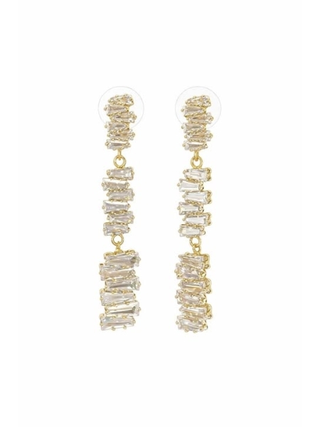 Acquista ora orecchini baguette irregolari su elefantebianco.jewelry