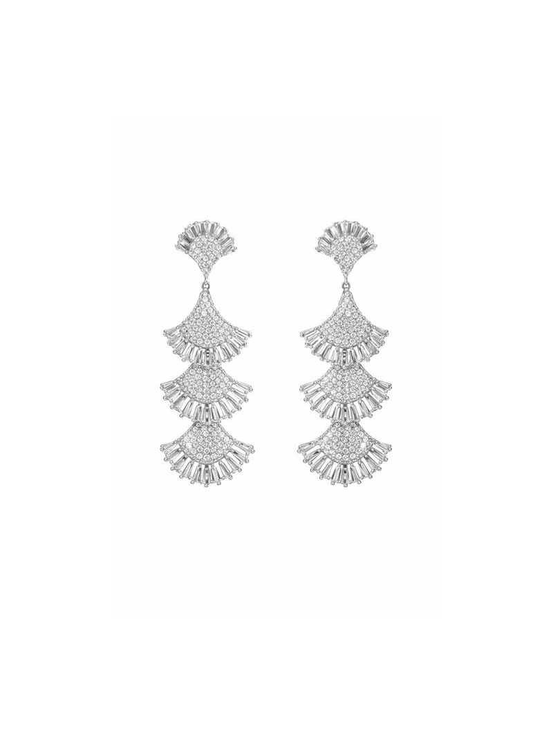 Acquista ora orecchini ventagli pendenti su elefantebianco.jewelry