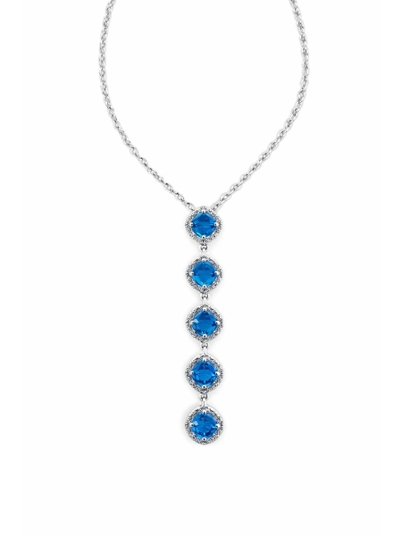 Acquista ora collana cinque quadrati di zirconi su elefantebianco.jewelry 2