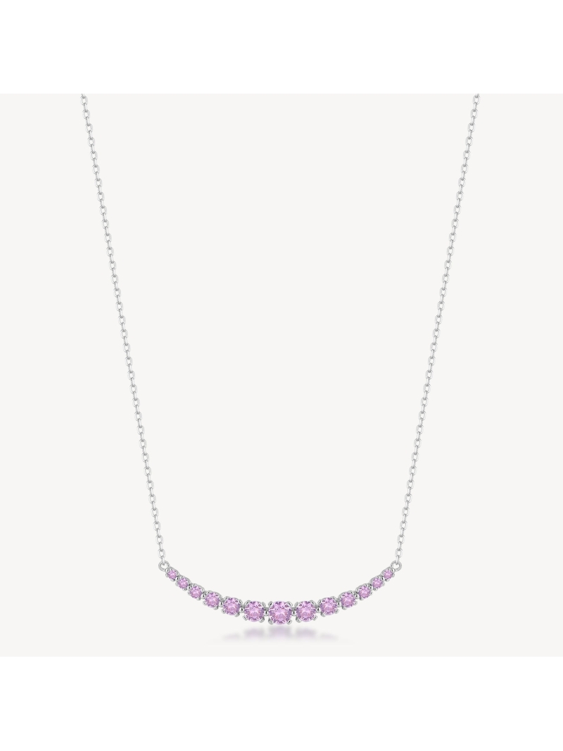 Acquista ora collana arco di zirconi su elefantebianco.jewelry