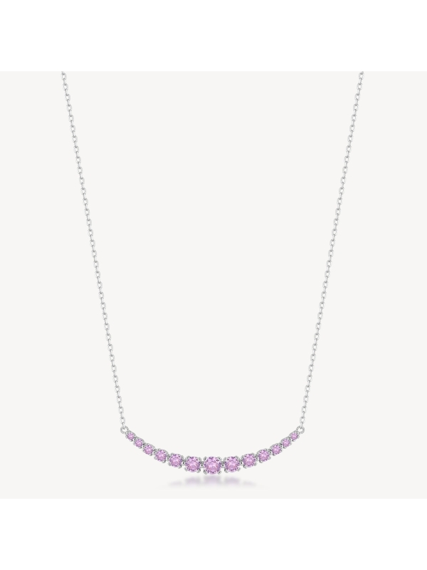 Acquista ora collana arco di zirconi su elefantebianco.jewelry