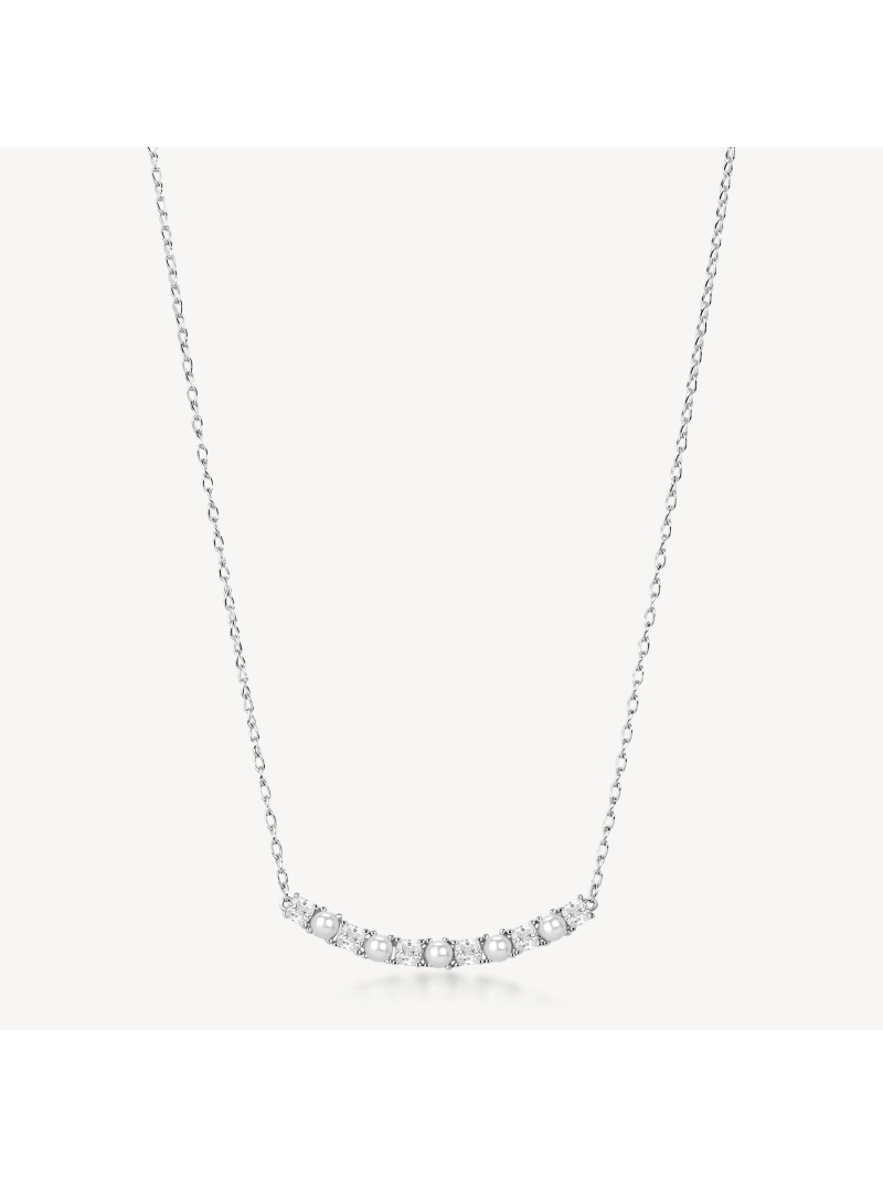 Acquista ora collana arco con perla di conchiglia su elefantebianco.jewelry