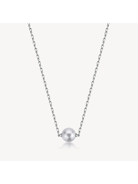 Acquista ora collana con perla incastonata su elefantebianco.jewelry