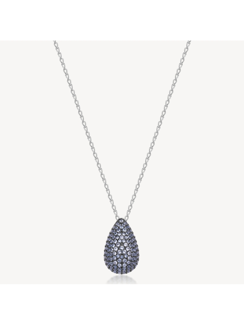 Acquista ora collana goccia zirconata su elefantebianco.jewelry