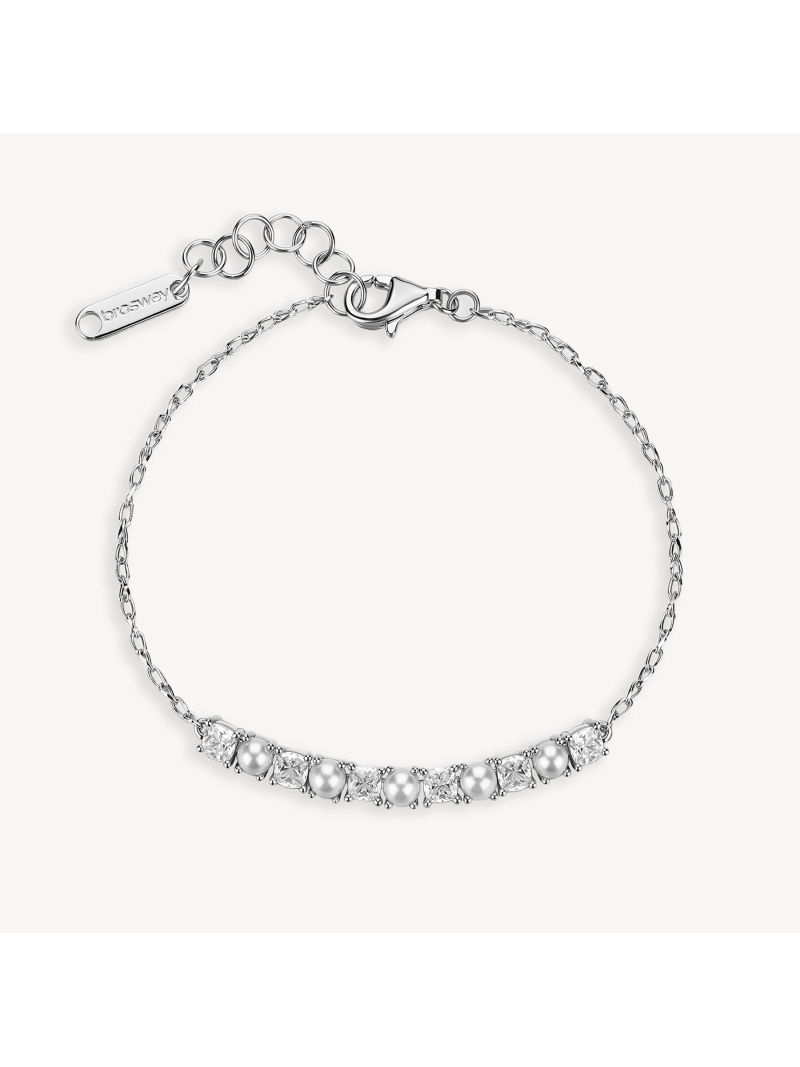 Acquista ora bracciale con punto luce e perla di conchiglia su elefantebianco.jewelry