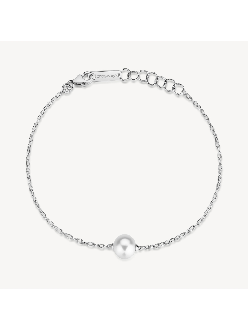 Acquista ora bracciale con perla incastonata su elefantebianco.jewelry