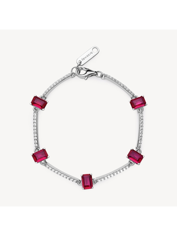 Acquista ora bracciale baguette e fascia di zirconi su elefantebianco.jewelry