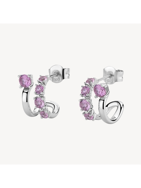 Acquista ora orecchini semicerchio di luce su elefantebianco.jewelry