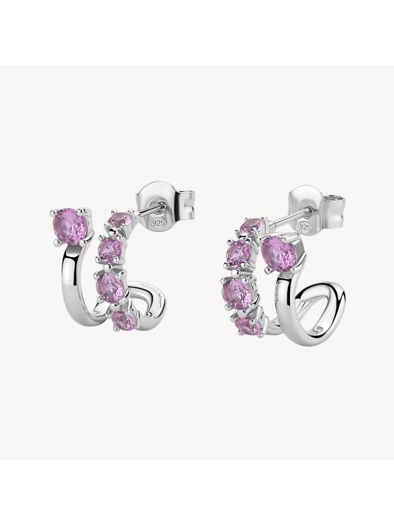 Acquista ora orecchini semicerchio di luce su elefantebianco.jewelry