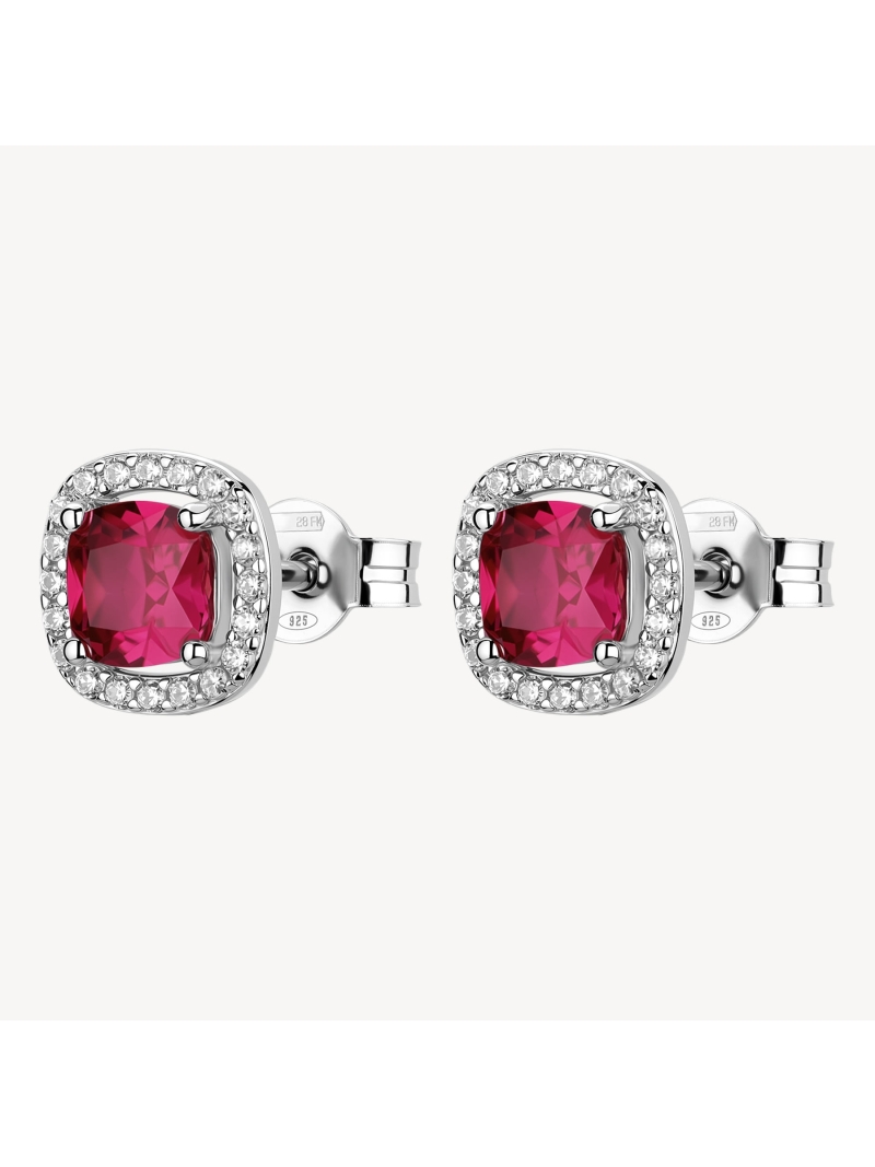 Acquista ora orecchini quadrato zirconato su elefantebianco.jewelry