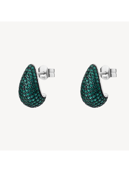 Acquista ora orecchini goccia zirconata su elefantebianco.jewelry