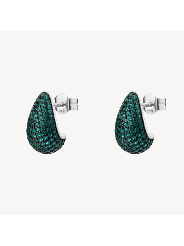 Acquista ora orecchini goccia zirconata su elefantebianco.jewelry