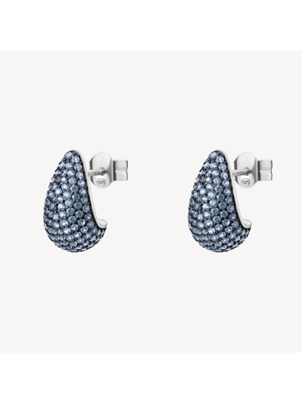 Acquista ora orecchini goccia zirconata su elefantebianco.jewelry