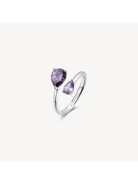 Acquista ora anello due gocce su elefantebianco.jewelry 2