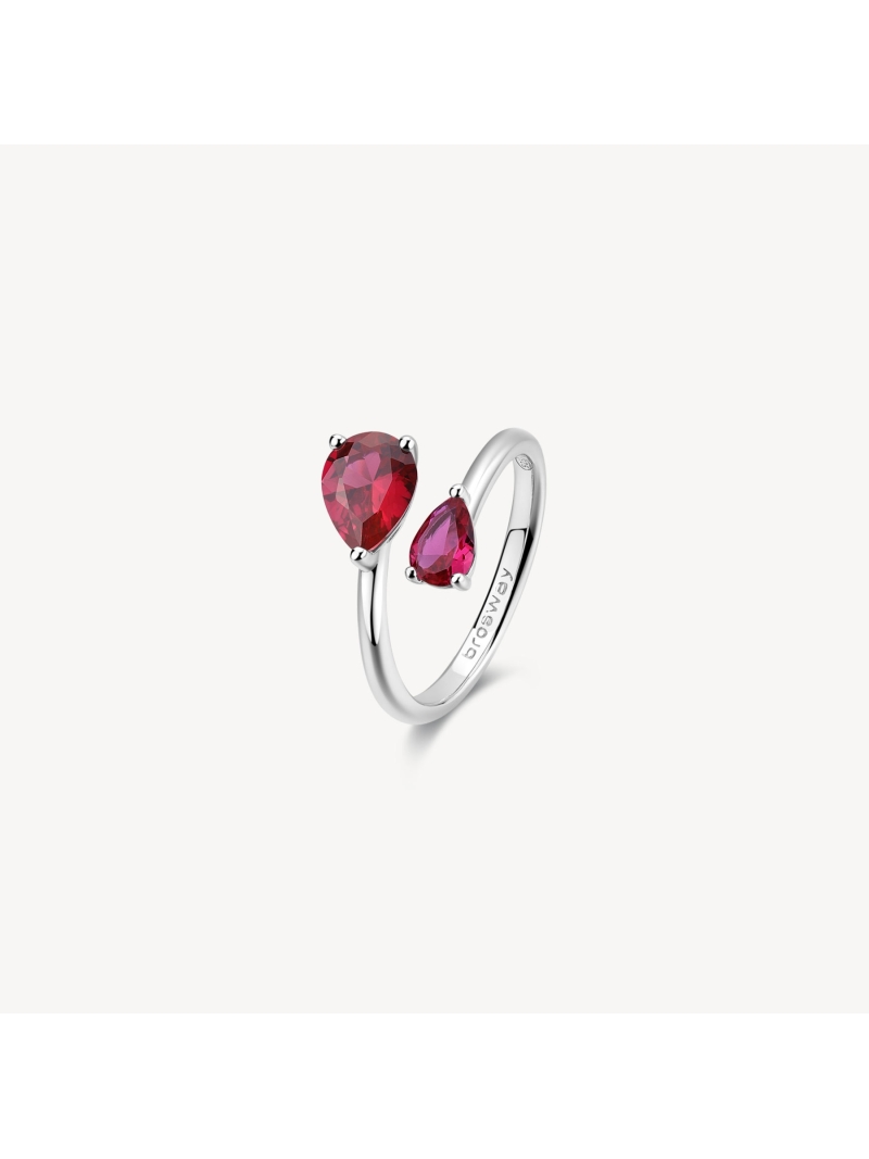 Acquista ora anello due gocce su elefantebianco.jewelry