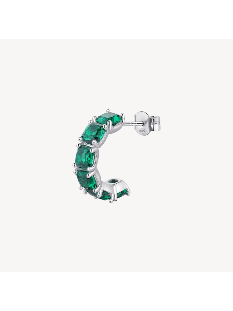 Acquista ora orecchini 6 punto luce quadrati su elefantebianco.jewelry