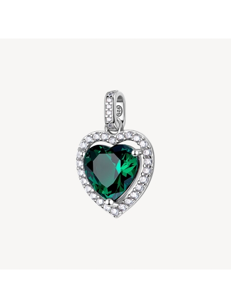 Acquista ora ciondolo cuore zirconato su elefantebianco.jewelry 2